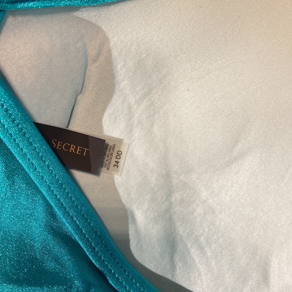 BUNDLE DISCOUNTS! Teal Victoria’s Secret Bikini - top 34DD - bottom Small - Picture 5 of 9
